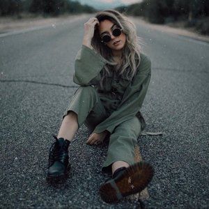 Denim green army khaki jumpsuit Elenza L&L